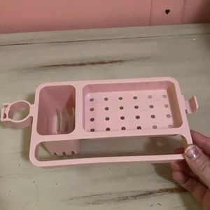 Adjustable sink tray